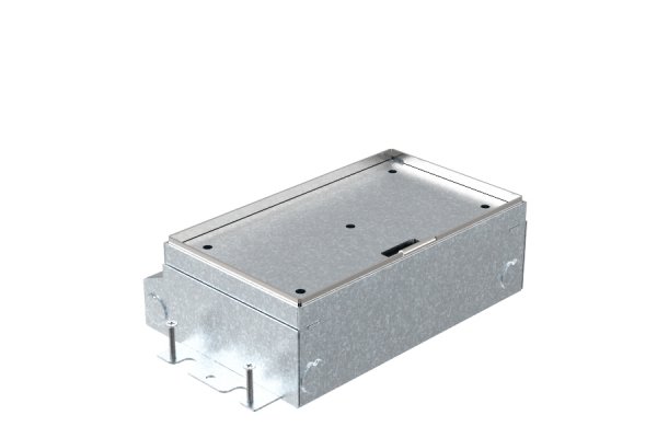 HPL Smartbox+ instort 65mm vloercontactdoos 3-voudig 2x WCD + 1x M45 - X7-25 deksel