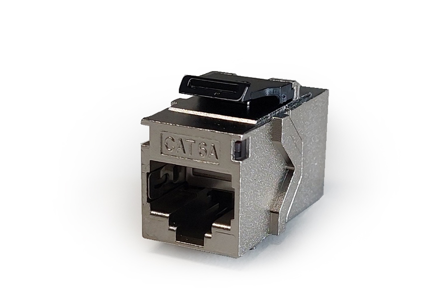 Data Cat6a coupler (F-F) voor patchkabels - shielded uitvoering