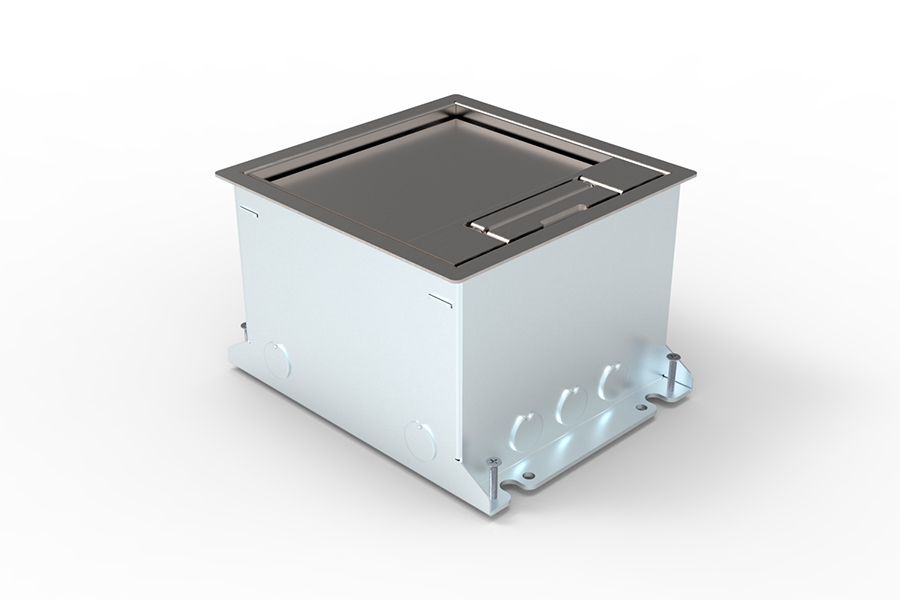 HPL Powerbox150 encastrée 115mm - 1x prise CEE 32A 5P - couvercle S15