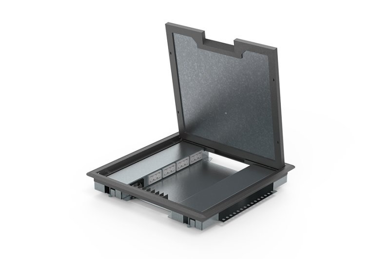 HPL vloercontactdoos Compact 30mm