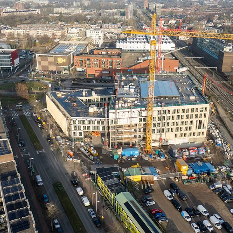 Bouwproject Huis voor de Stad Amersfoort